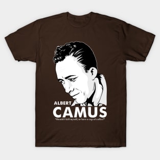 Albert Camus // Quotes Fan Art T-Shirt